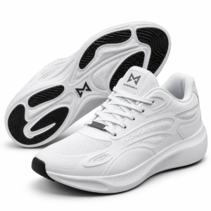 S1 – Premium White Sports Sneakers
